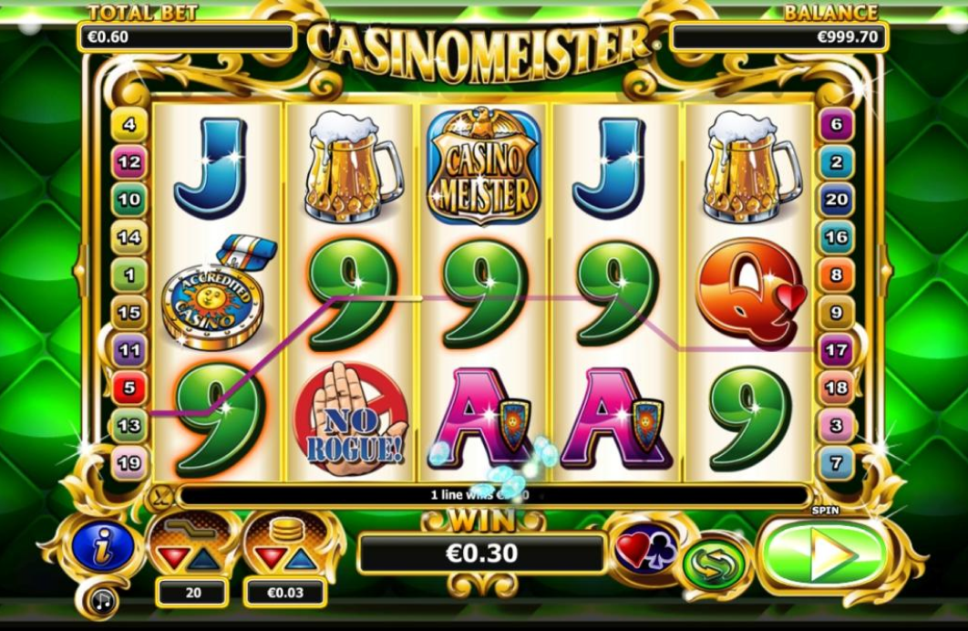 Casinomeister Gameplay